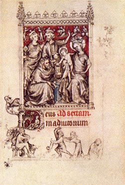 Commentaire de LAdoration des Mages tiré des Heures de Jeanne dEvreux  1325-1328, Jean Pucelle